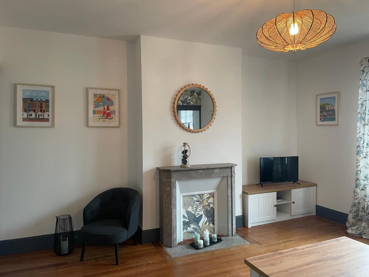 Appartement avec balcon vue mer, tout équipé Mers-les-Bains Esterno foto